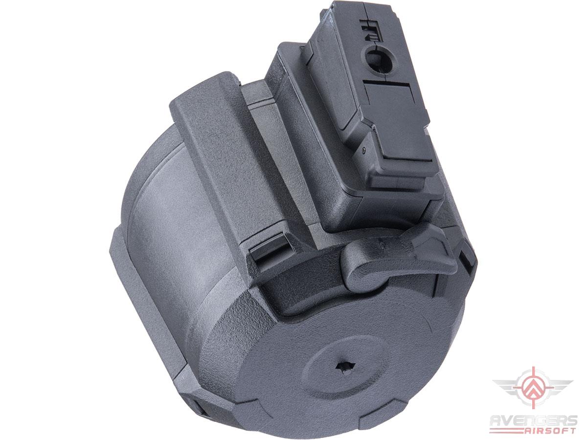Avengers 1200 Round Electric Drum Magazine for Airsoft AEG Rifles