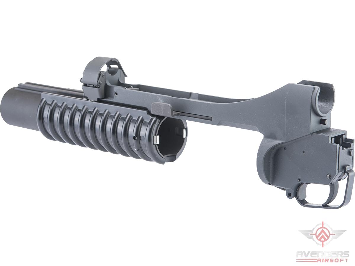 Avengers Battle Axe M203 Barrel Mounted 40mm Airsoft Grenade Launcher