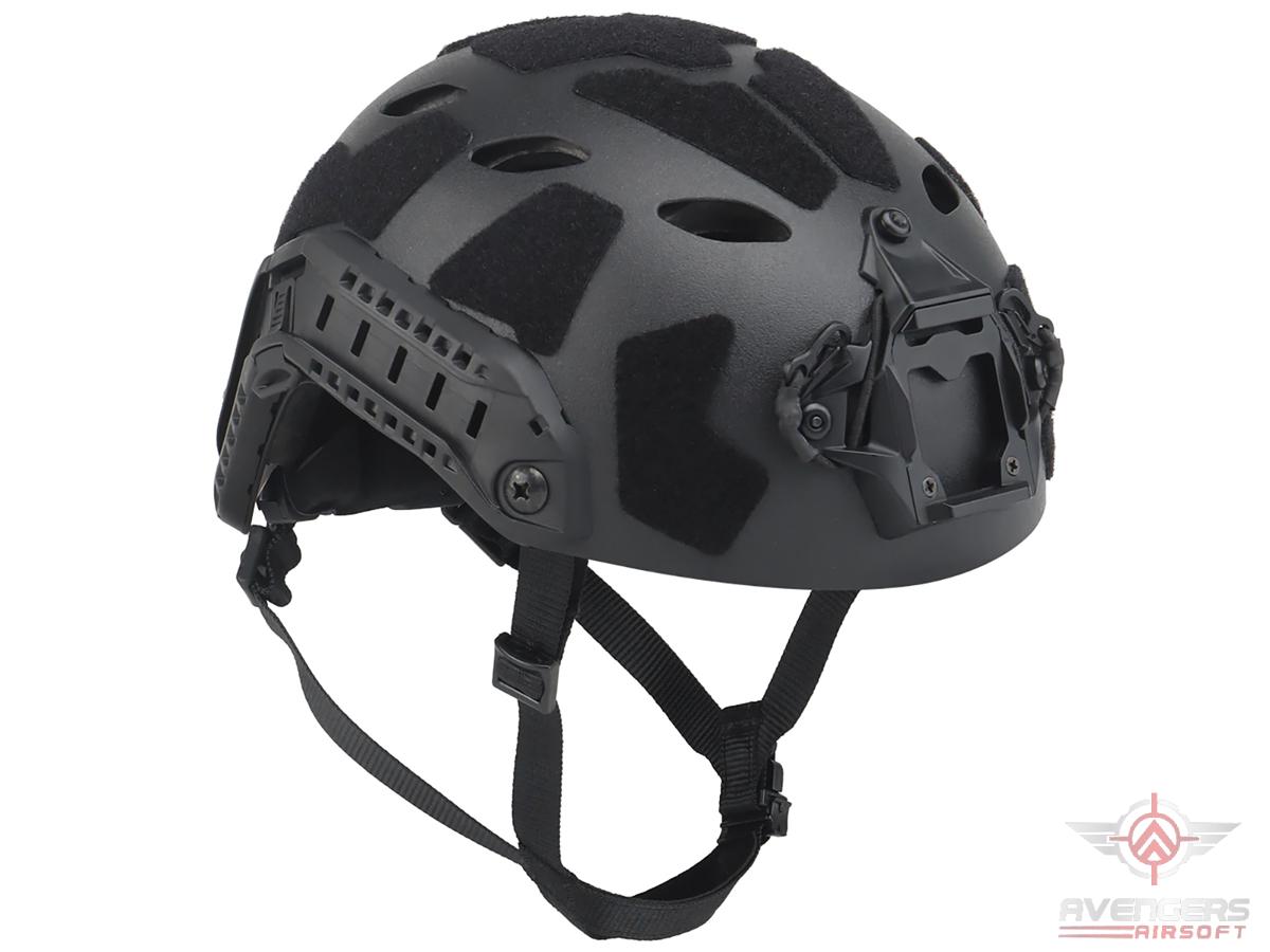 Avengers Lightweight Version Super High Cut Helmet (Color: Black)