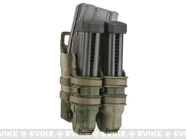 Avengers Fast Hard Shell Magazine Holster - 1x Rifle 2x Pistol Configuration (Color: Arid Foliage)