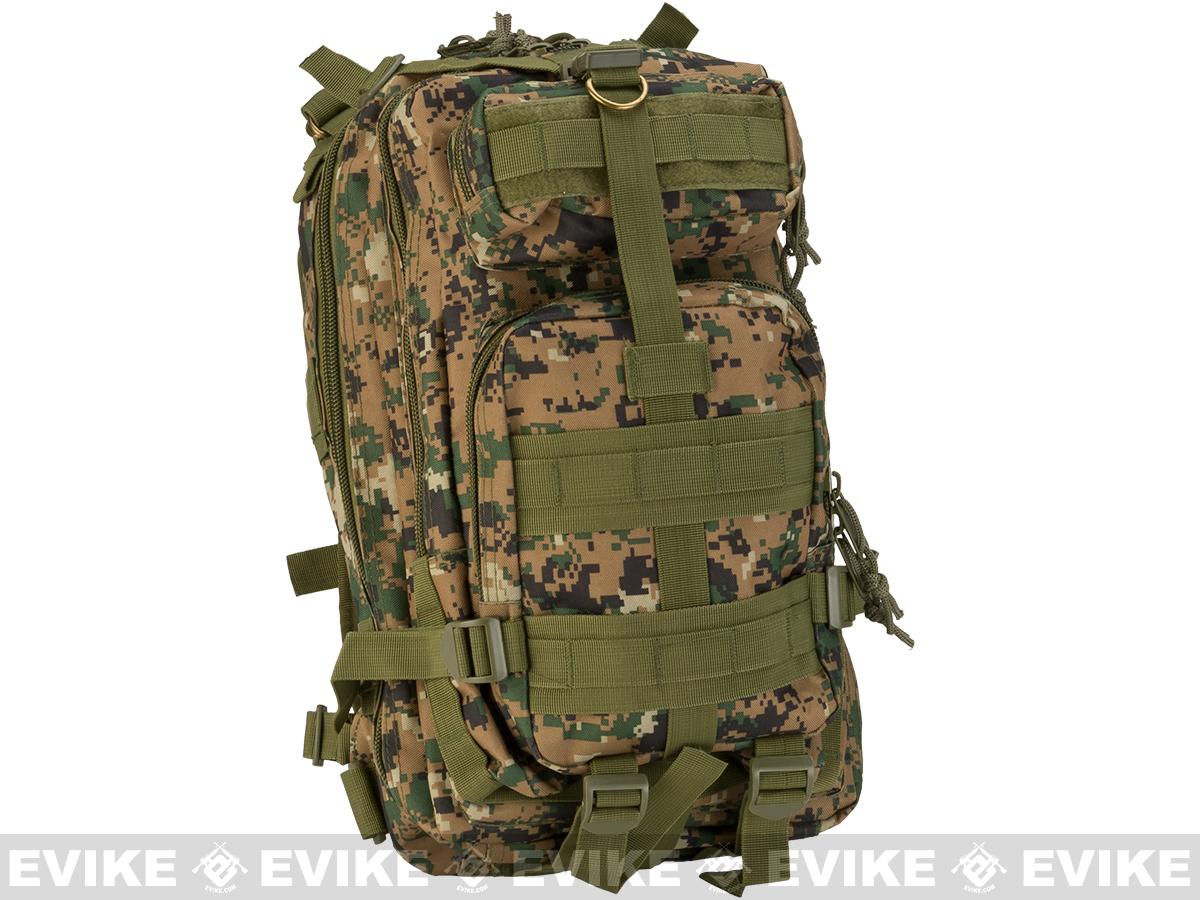 Avengers Lightweight MOLLE Patrol Pack (Color: Digital Woodland)