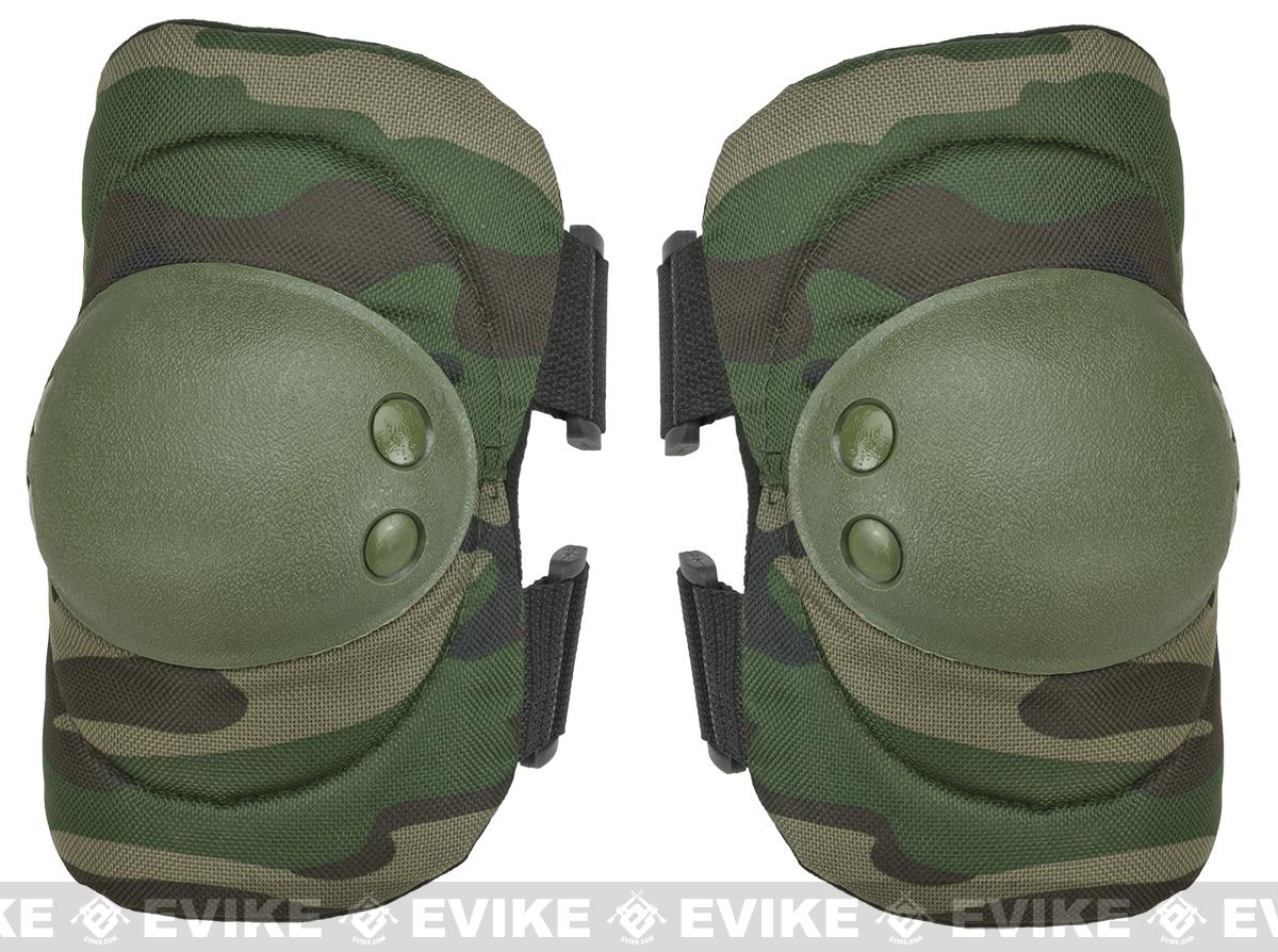 Avengers Special Operation Tactical Elbow Pad Set (Color Woodland Camo