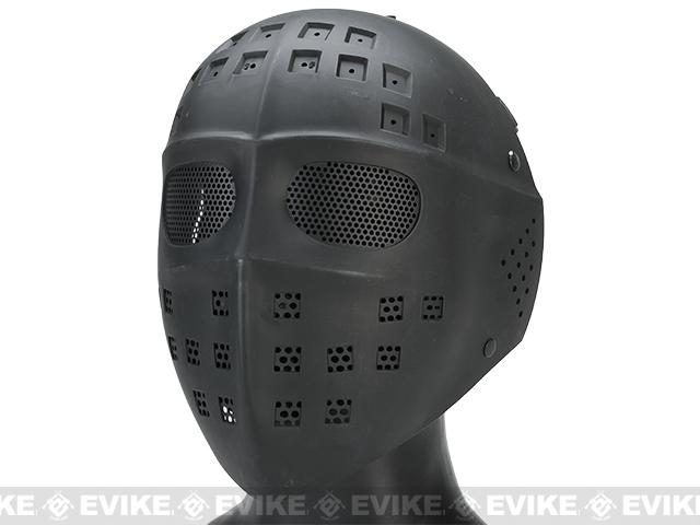 Avengers Wire Mesh Polymer Hockey Airsoft Full Face Mask (Color: Black)