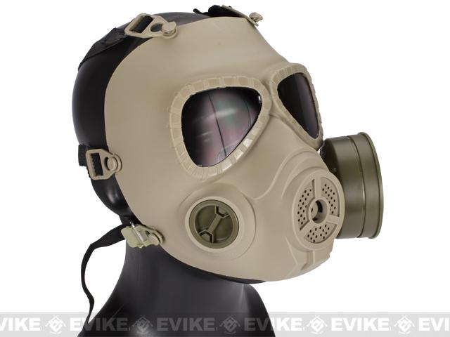 Avengers Cosplay Toxic Gas Mask W Fan Color Desert Tactical Gear