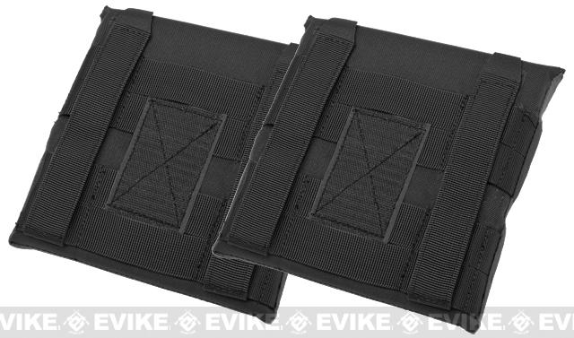 Avengers MOLLE Side Panel for Airsoft Plate Carriers (Color: Black / Small)