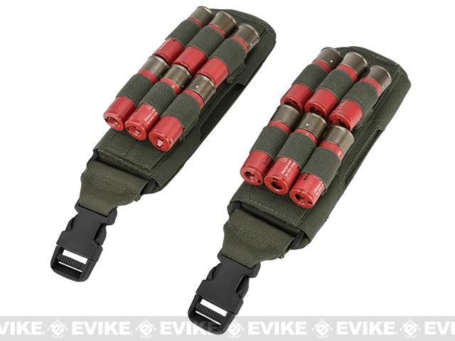 Avengers Padded Shoulder Pads for Vests / Plate Carriers (Color: Foliage Green)
