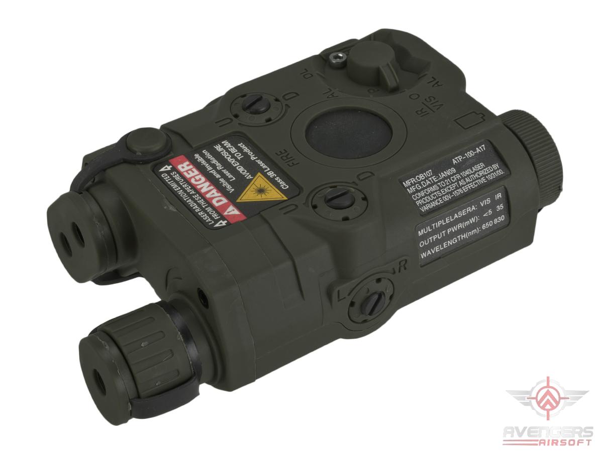 Avenger Airsoft Mock Modular AN / PEQ-15 Battery Case (Color: OD