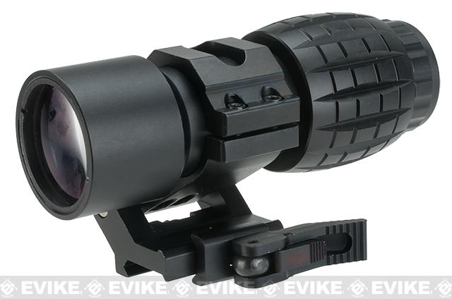 Avengers Tactical 3X Magnifier Scope with QD Flip-to-Side Mount