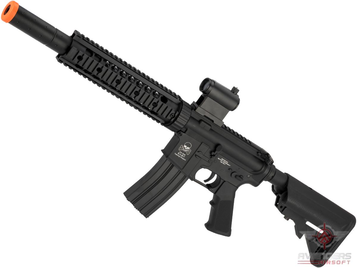 Avengers Full Metal M4 Carbine with 9 RIS Handguard with Mock Integrated Suppressor (Package: Gun Only)