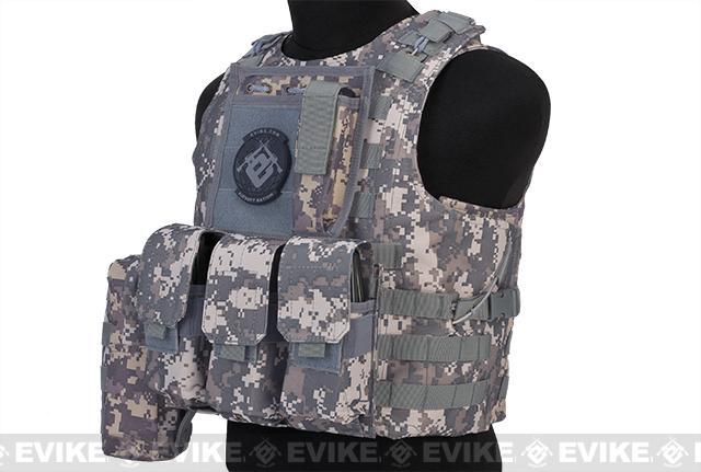 Avengers Military Style MOD-II Quick Release Body Armor Vest (Color: ACU)