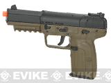 FN Herstal Five-seveN FN-57 Airsoft CO2 Gas Blowback Pistol (Color: Dark Earth)