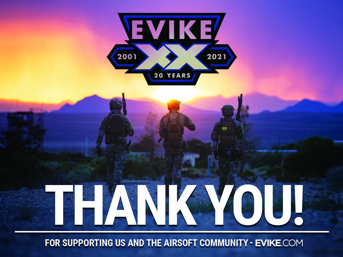 The Evike.com 20 Year Anniversary Celebration BOX OF ANNIVERSARY