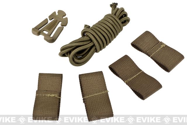 Matrix DIY Retention Kit for Bump / High Speed Airsoft Helmets - Tan