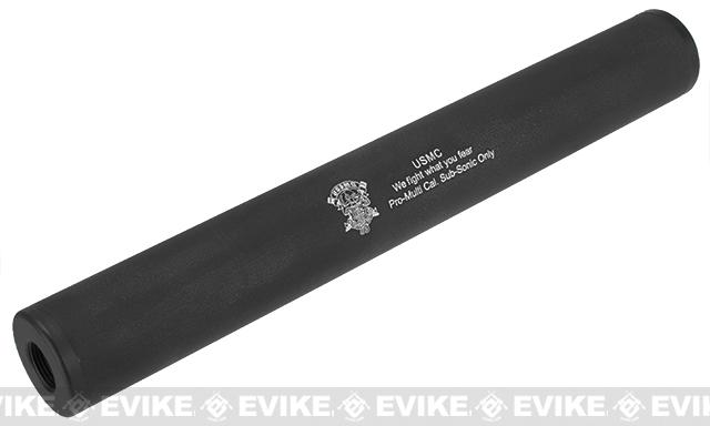 Matrix Airsoft Mock Silencer / Barrel Extension (Model: USMC / 220mm)