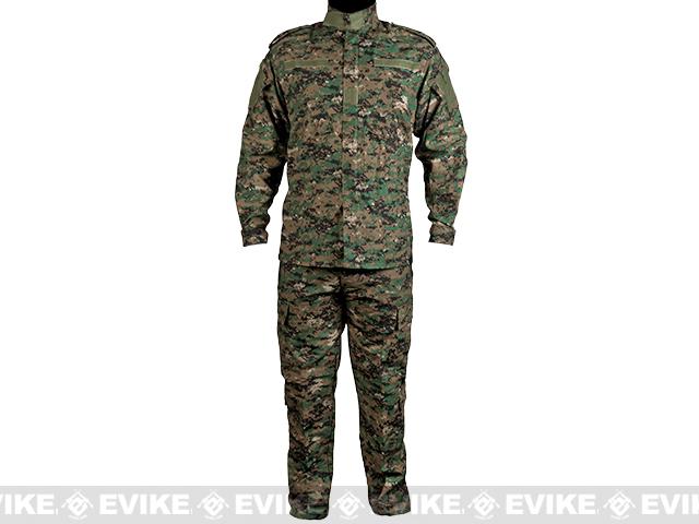 Matrix USMC Style Digital Woodland Battle Uniform Set (Size: XX-Large)