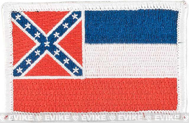 Matrix Tactical Embroidered U.S. State Flag Patch (State: Mississippi The Magnolia State)