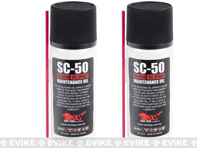 AIM All Purpose Silicone Lubricant Oil Spray for Airsoft / Firearm