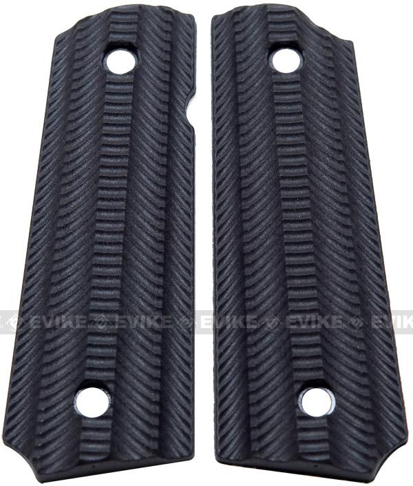 Matrix Spec. Op. Nylon Fiber Hand Grip For 1911 Airsoft Gas Blowback Pistols (Color: Black)