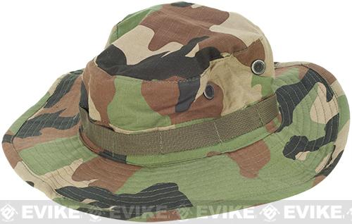 Matrix Lightweight Rip Stop Jungle Boonie Hat (Color: Woodland Camo / Large)