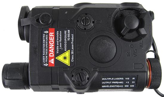 PEQ15 ブラック Matrix PEQ-15 Type Laser / Flashlight Combo w/ Remote