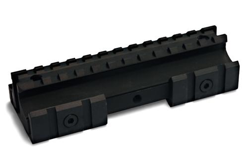 AR15 Tri-Mount Flattop Mount / Riser / Scope Mount / Ras Fixed w/ 2 Modular Rail