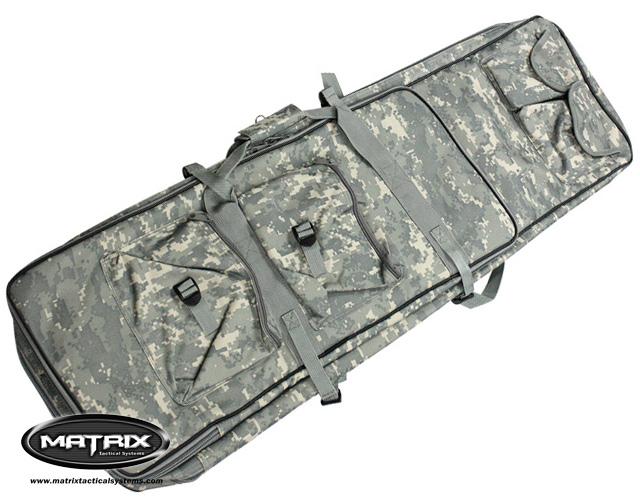 Matrix Tactical Padded Dual Rifle Bag with Extension (Color: ACU / 38)