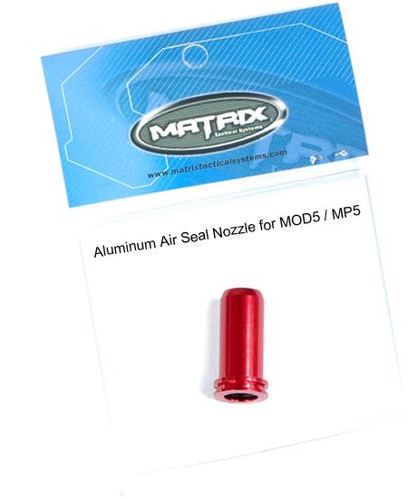 Matrix CNC High Performance Aluminum Air Seal Nozzle For Mod5 / MP5 Airsoft AEG Series