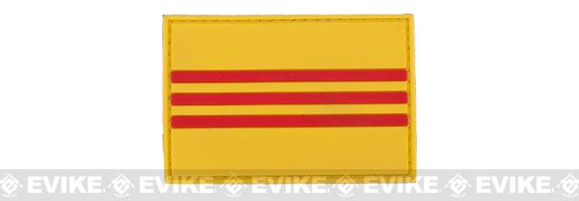 PVC Hook and Loop International Flag Patch (Flag: Republic of Vietnam)