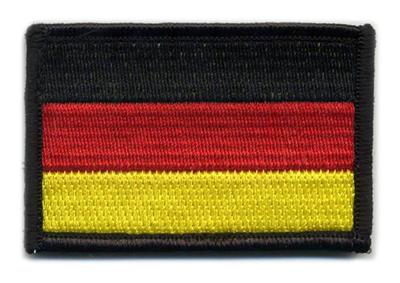 Matrix Country Flag Series Embroidered Morale Patch (Country: Germany)