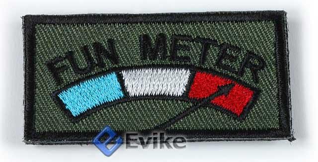 Matrix Very Tactical IFF Fun Meter Hook and Loop Patch (OD)