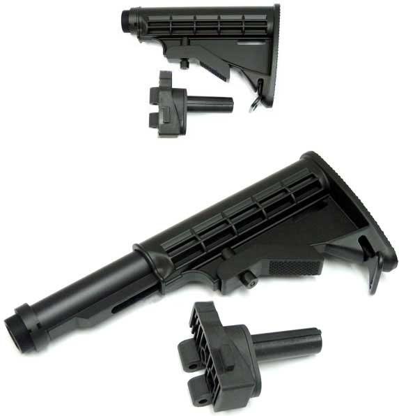 Hybrid 6 Position LE Retractable Stock Set for G36 Series Airsoft AEG