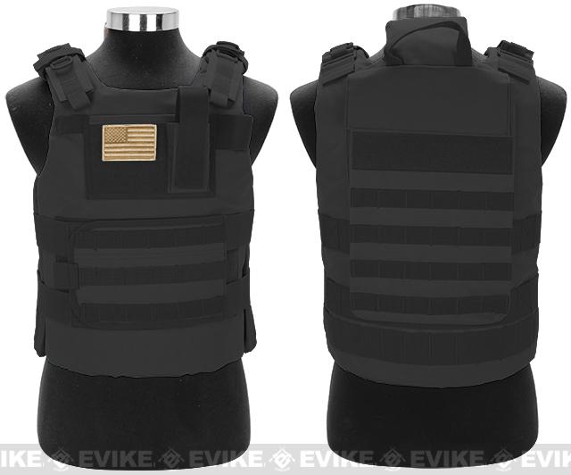 Matrix Tactical Systems Navy Seal Light Fighter Tactical PT Body Armor (Color: Black)