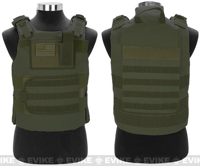 Matrix Tactical Systems Navy Seal Light Fighter Tactical PT Body Armor (Color: OD Green)