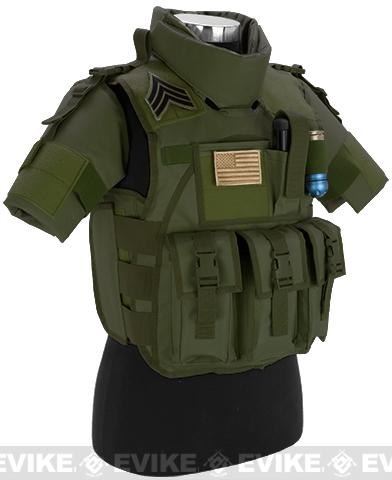 Matrix S.D.E.U. Ultra Light Weight Airsoft Tactical Vest (Color: OD Green)