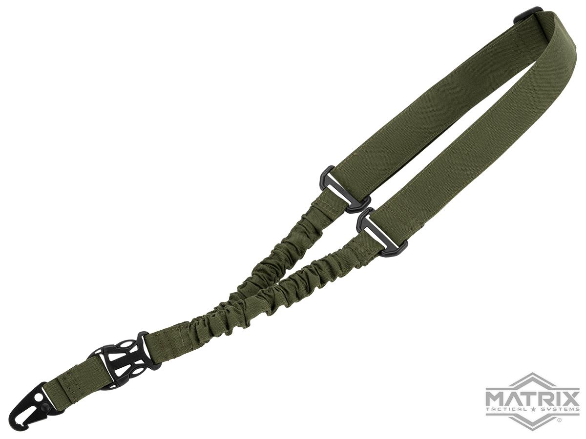 Matrix One Point Bungee Sling w/ QD Buckle (Color: OD Green)