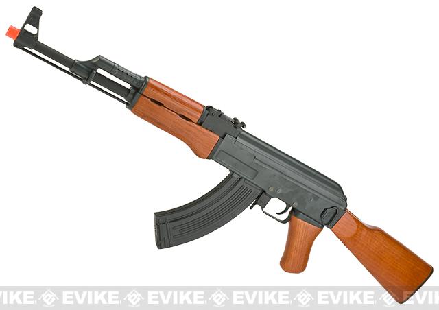 Matrix / CYMA Standard AK47 Full Metal Real Wood Airsoft AEG w/ LiPo Ready Gearbox (Package: Gun Only)