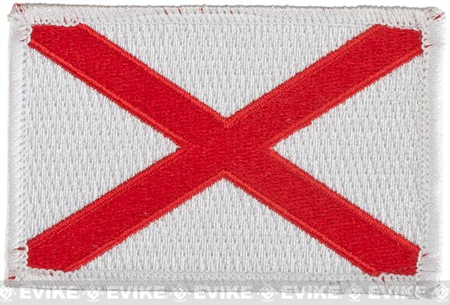 Matrix Tactical Embroidered U.S. State Flag Patch (State: Alabama The Yellowhammer State)