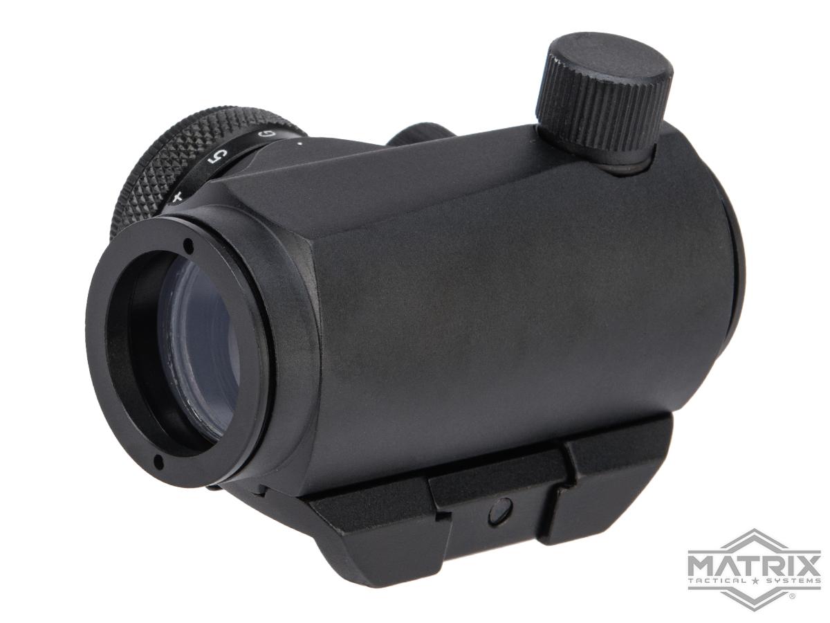 Matrix T1S 1x24 Style Micro Red/Green Dot Reflex Sight (Color: Black)