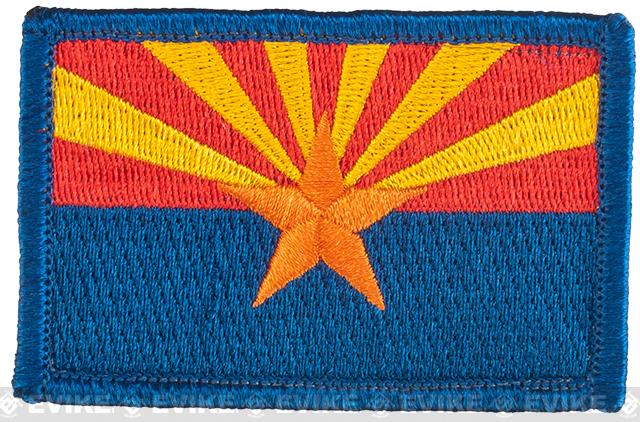 Matrix Tactical Embroidered U.S. State Flag Patch (State: Arizona The Grand Canyon State)