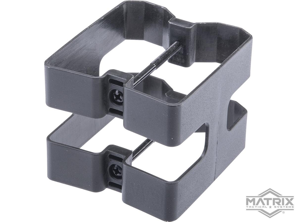 Matrix Dual Magazine Clamp for M4 / M16 Airsoft Magazines (Color Black