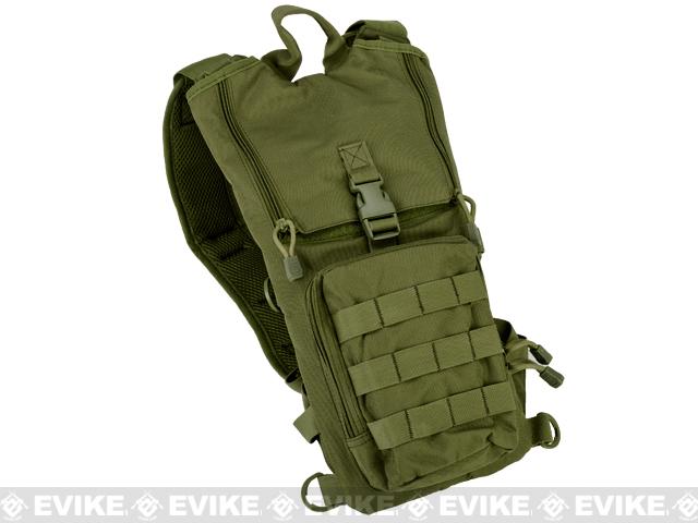 Molle Hydration Carrier Green Hydration Pack Lancer Tactical Nylon