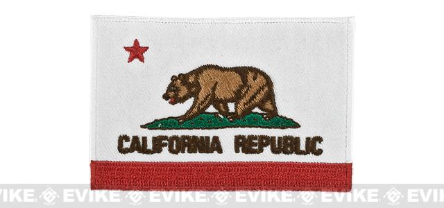 Matrix Tactical Embroidered U.S. State Flag Patch (State: California The Golden State)