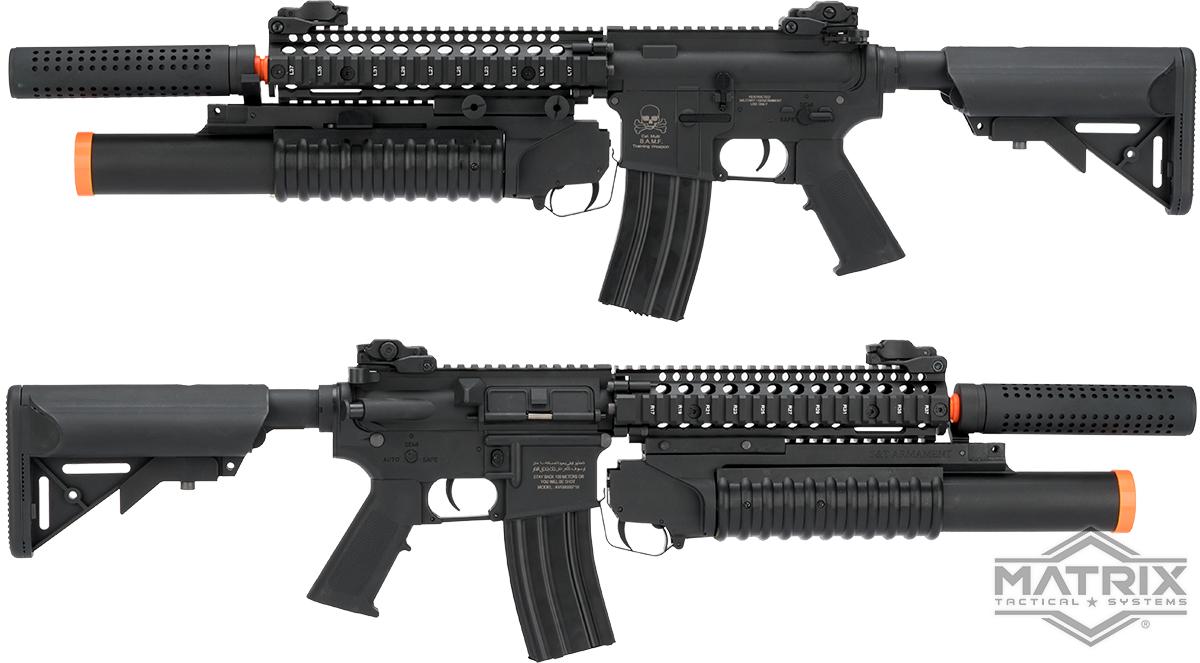 Matrix / S&T Sportsline M4 Airsoft AEG Rifle w/ G3 Micro-Switch Gearbox  (Model: Black M4A1), Airsoft Guns, Airsoft Electric Rifles -   Airsoft Superstore