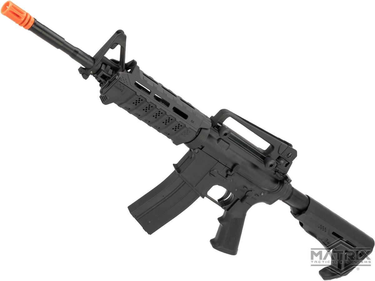 Matrix Custom Viper Gas Blowback M4 Airsoft Rifle by S&T (Color: Black)
