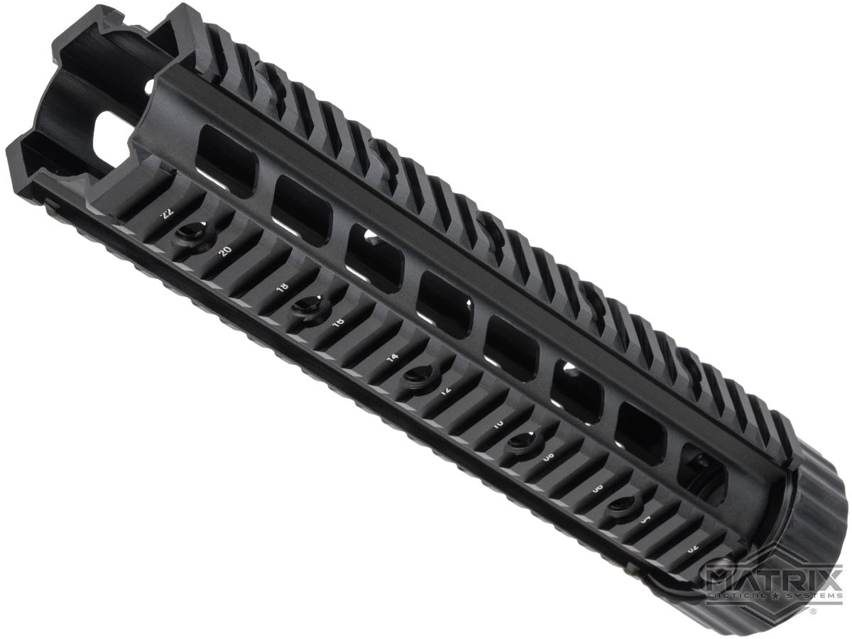 Matrix Free Float Railed Handguard for M4 / M16 Series Airsoft Rifles (Length: 10)