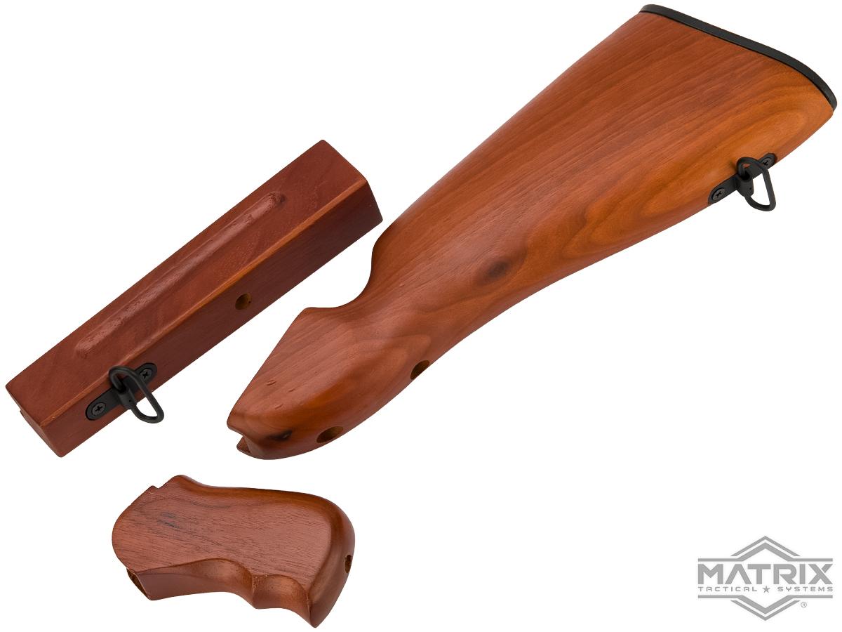 Real Wood Conversion Kit for Thompson M1A1 Series Airsoft AEG