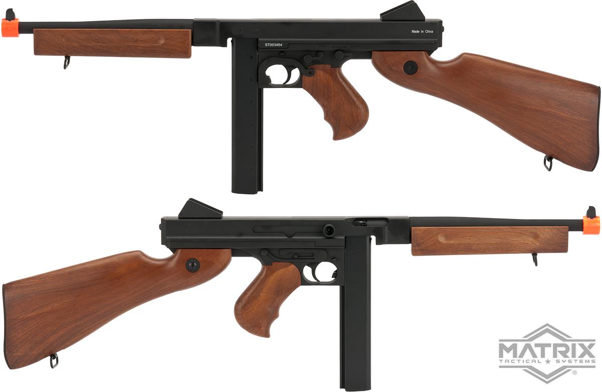 Matrix / CYMA Sport M1A1 Thompson Submachine Gun Full Metal Gearbox