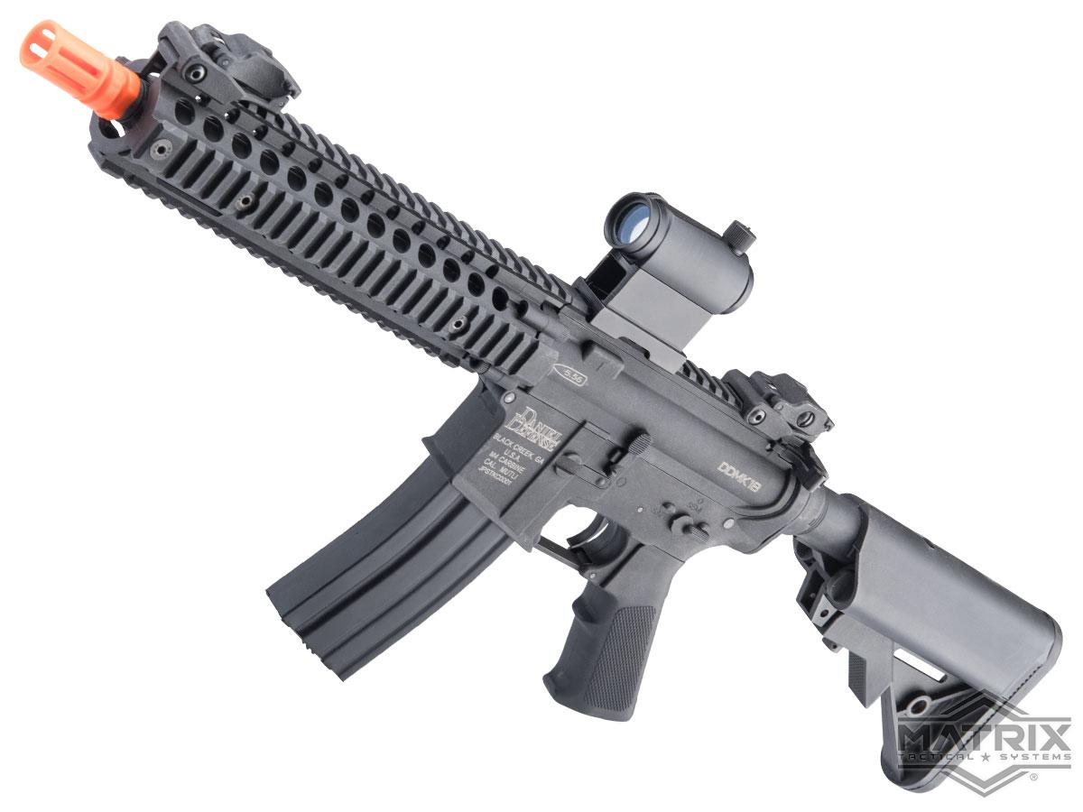 Matrix / S&T Sportsline Daniel Defense Licensed Mk18 Mod.1 Airsoft AEG Rifle w/ G3 Micro-Switch Gearbox (Color: Black)