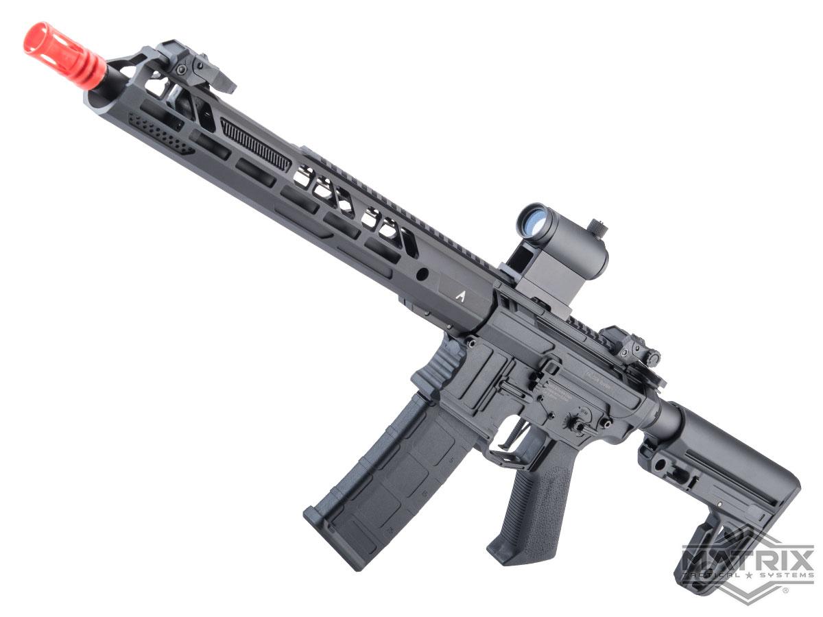 Matrix x Double Eagle Aeroknox Licensed AX-15 M4 Airsoft AEG Rifle w/ Falcon Gearbox (Model: Carbine / Black)