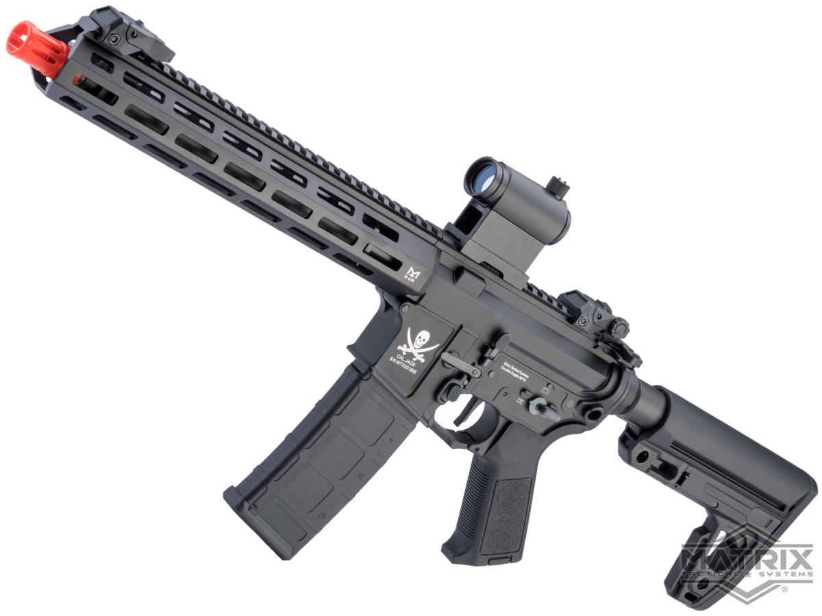 Matrix Calico Jack Metal M4 Airsoft AEG Rifle w/ M-LOK Handguard & MOSFET (Model: Carbine / Advanced Receiver)